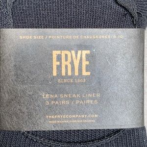 Frye Accessories - Frye 3 Pair No Show Lena Sneak Liner Socks Black Frye Accessories - Frye 3 Pair No Show Lena Sneak Liner Socks Black